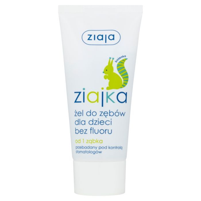 Ziaja, Ziajka, żel do zębów dla dzieci bez fluoru, 50 ml main product photo