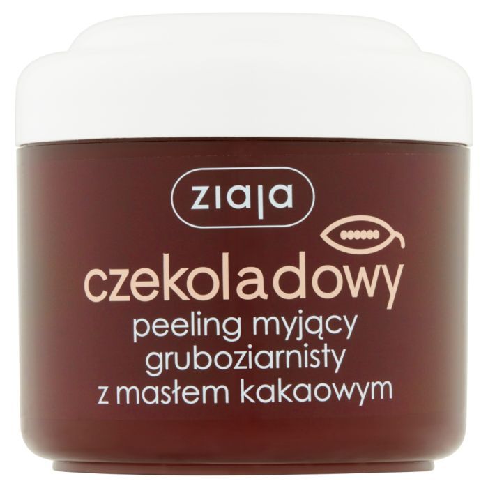 Ziaja Masło Kakaowe, czekoladowy peeling myjący, gruboziarnisty, 200 ml main product photo