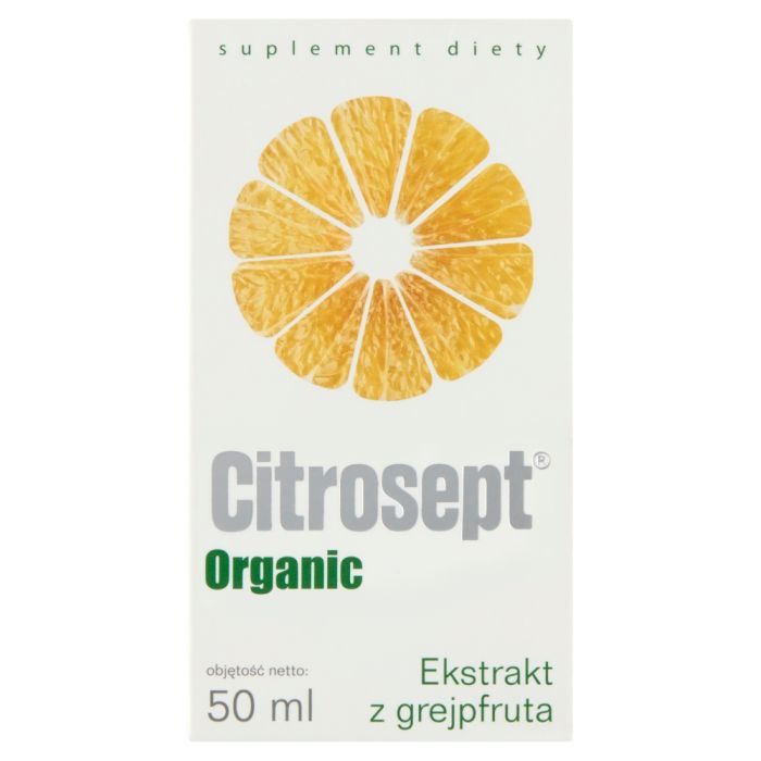 Citrosept Organic, krople, 50 ml main product photo