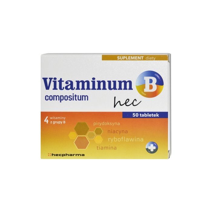 Vit. B compositum hec, tabl., 50 szt main product photo