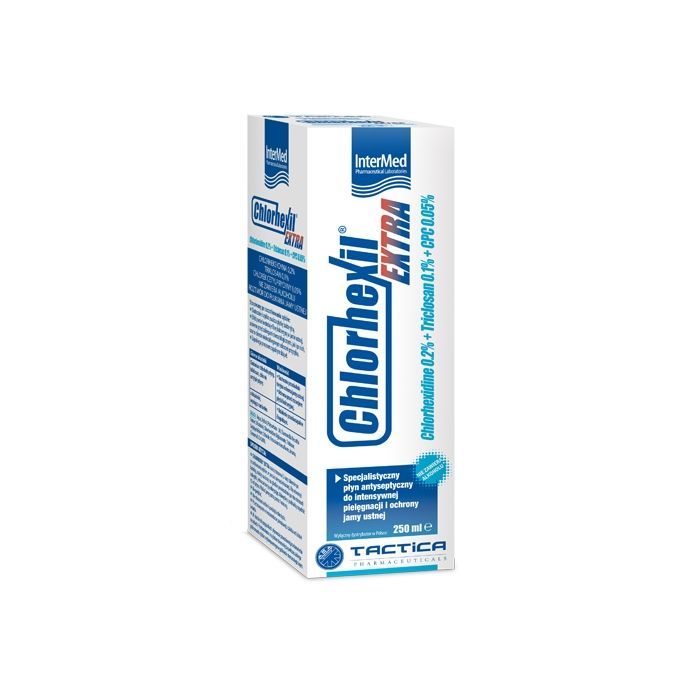 Chlorhexil Extra, płyn do płukania jamy ustnej, 250 ml main product photo