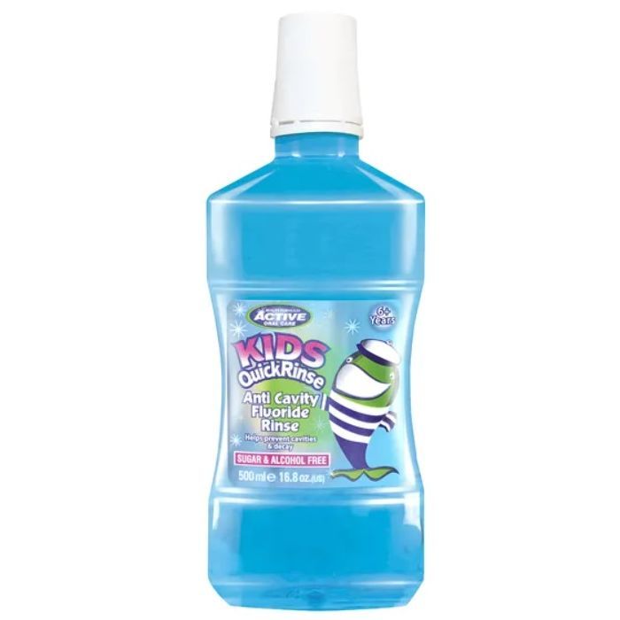 Active Kids Quick, płyn do płukania jamy ustnej, fluor, 500 ml main product photo