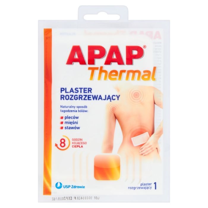 Apap Thermal, plaster rozgrzewający, 1 szt. main product photo