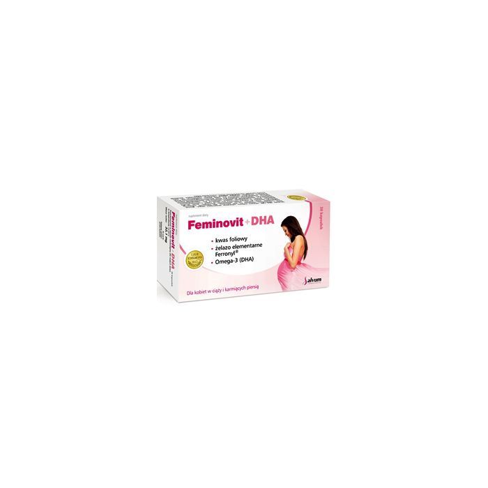 Feminovit + DHA, kapsułki miękkie, 30 szt. main product photo