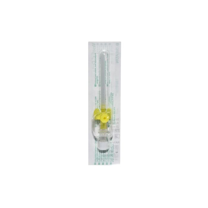 Wenflon Vasofix Certo, 24 G/0,7x19 mm, żółty, 1 szt. main product photo