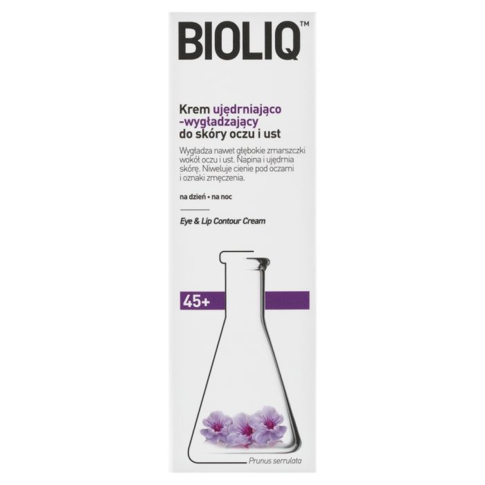 Bioliq 45+, krem ujędrniająco-wygładzający do skóry oczu i ust, 15 ml main product photo