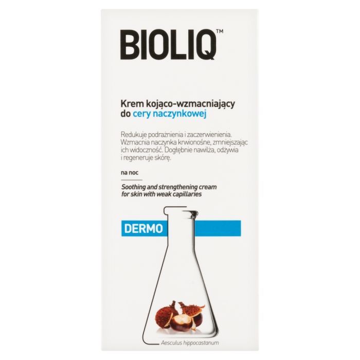 Bioliq Dermo, krem kojąco-wzmacniający do cery naczynkowej, 50 ml main product photo