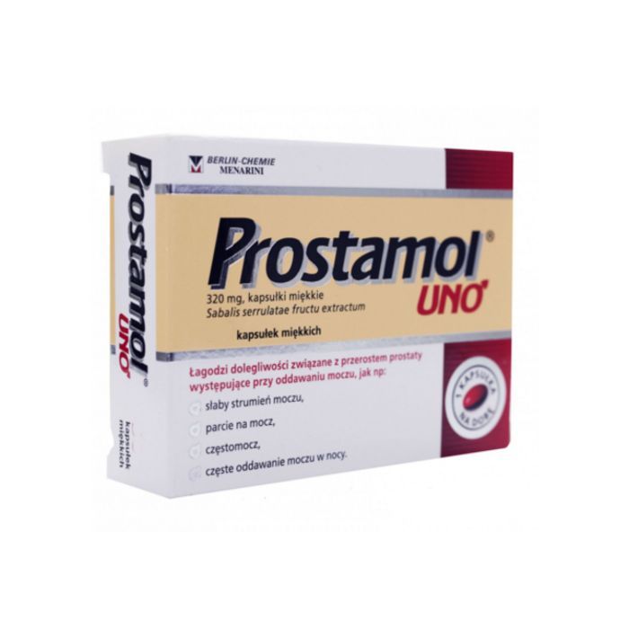 Prostamol Uno, 320 mg, kapsułki miękkie, 60 szt. main product photo