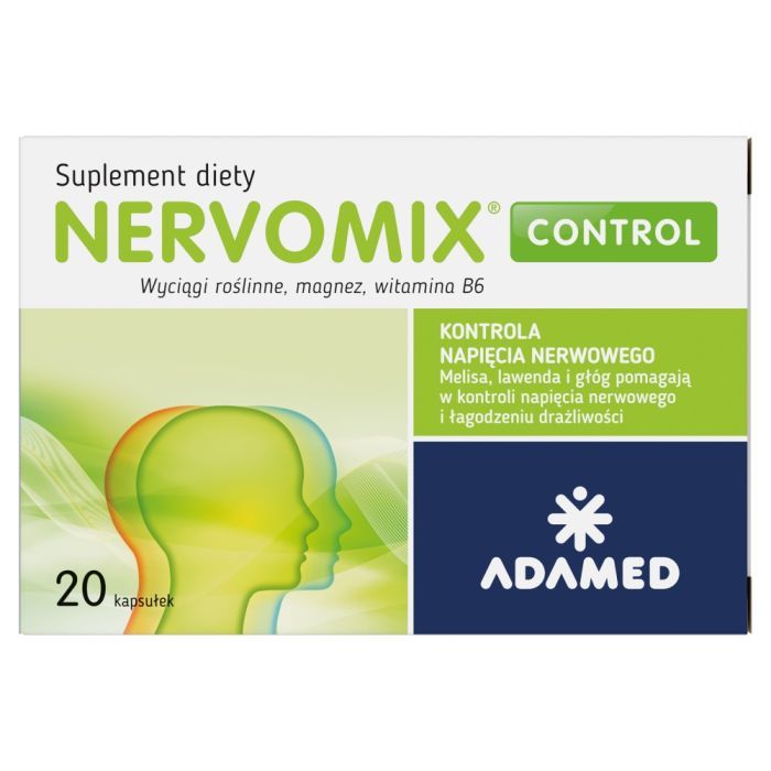 Nervomix Control, kapsułki, 20 szt. main product photo