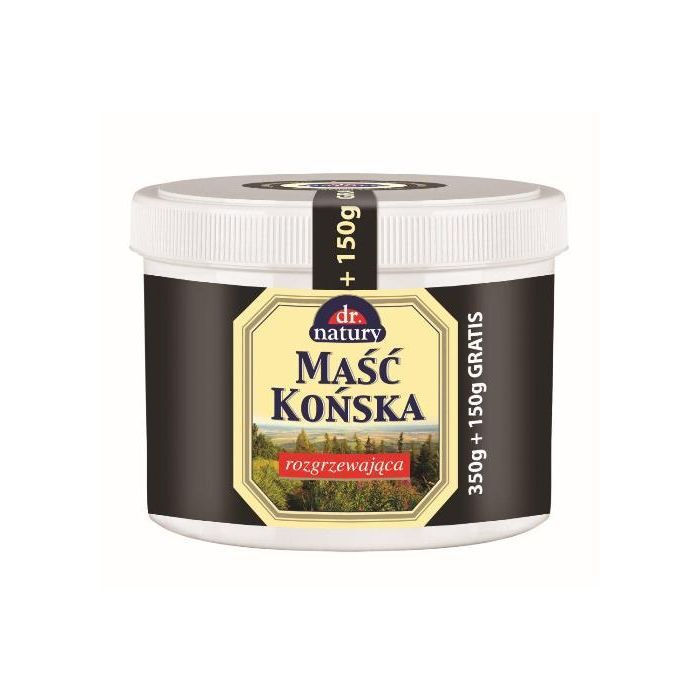 Dr. Natury, maść końska, rozgrzewająca, 350 g + 150 g main product photo