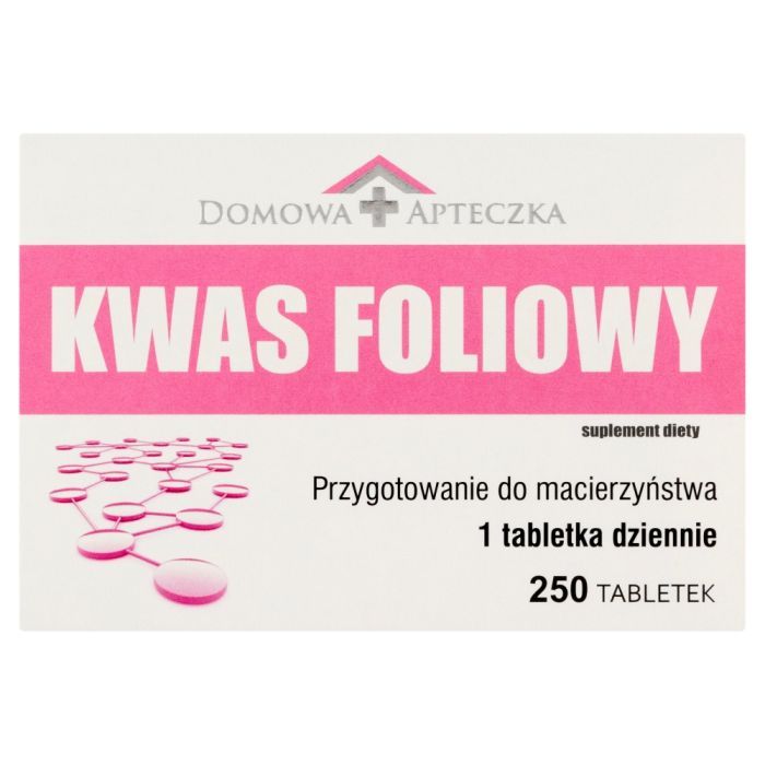 Domowa Apteczka Kwas foliowy, tabletki, 250 szt. main product photo