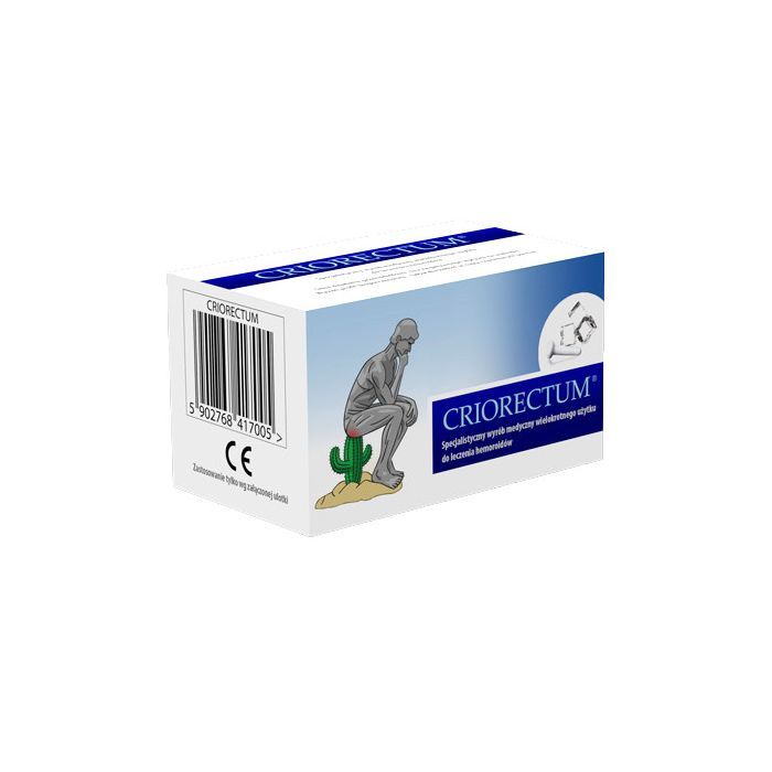 Criorectum, sztyft krioterapeutyczny na hemoroidy, 1 szt. main product photo