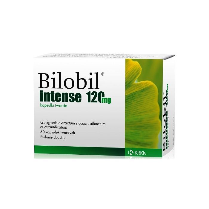 Bilobil Intense, 120 mg, kaps.twarde, 60 szt main product photo