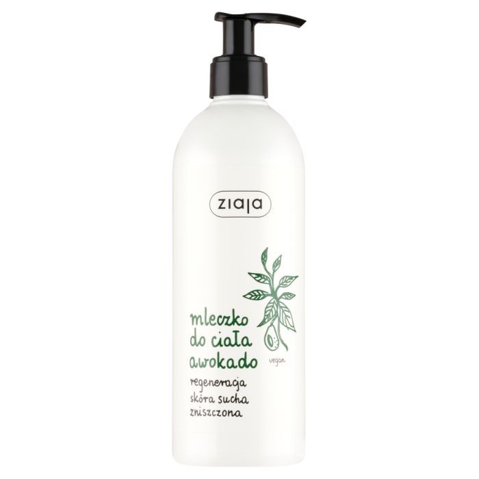 Ziaja Awokado, mleczko do ciała, skóra sucha i zniszczona, 400 ml main product photo