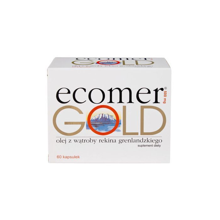 Ecomer Gold 500 mg, kapsułki, 60 szt. main product photo