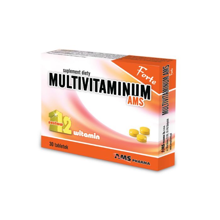 Multivitaminum AMS Forte, tabletki, 30 szt. main product photo