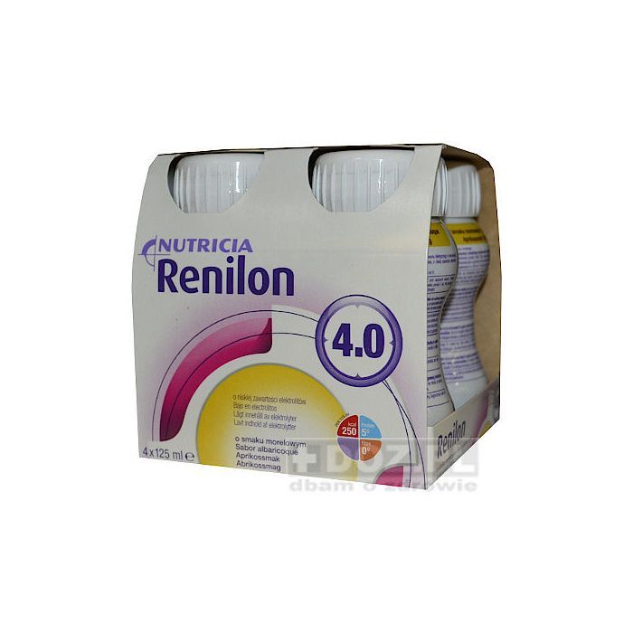Renilon 4.0, 125 ml,plyn odzyw.,sm.morelowy, 4 szt main product photo