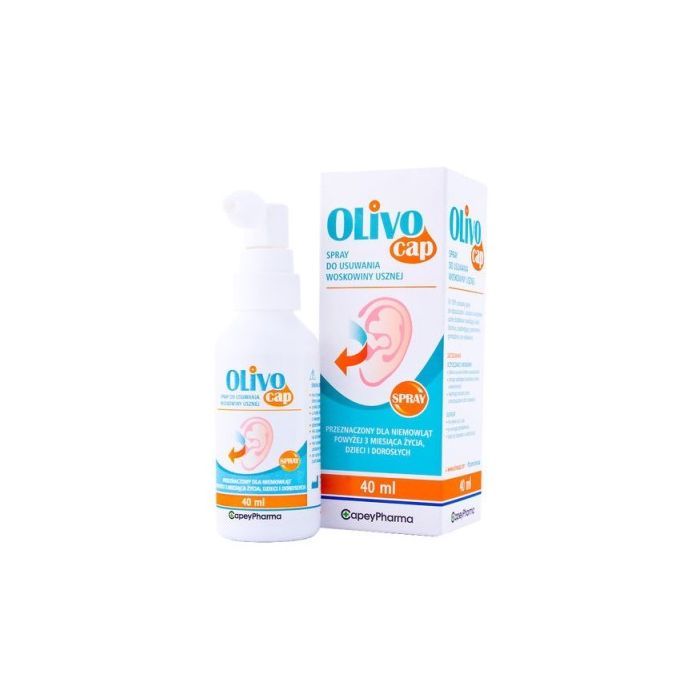 Olivocap, spray do usuwania woskowiny usznej, 40 ml main product photo