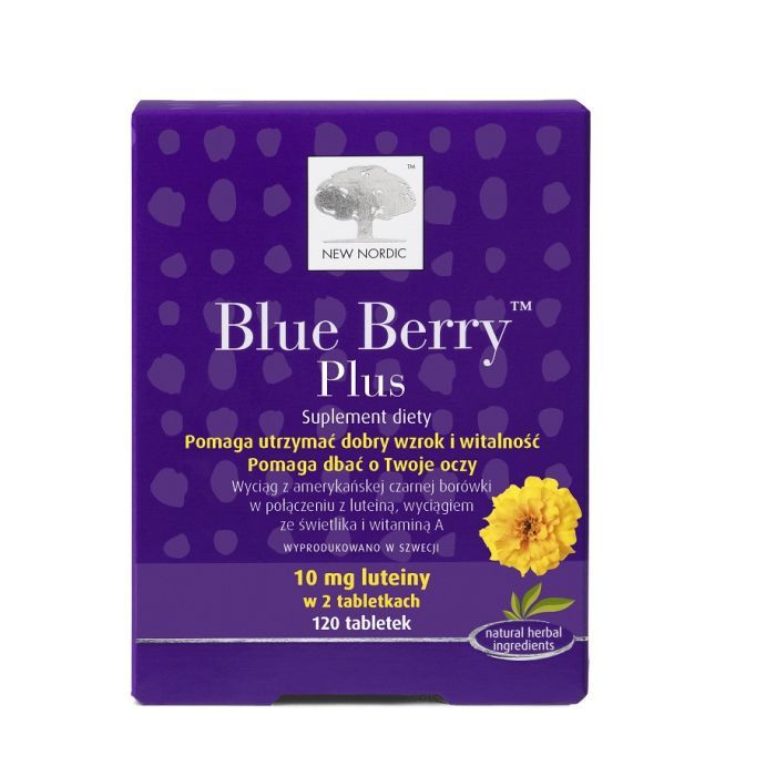 Blue Berry Plus, tabletki, 120 szt. main product photo