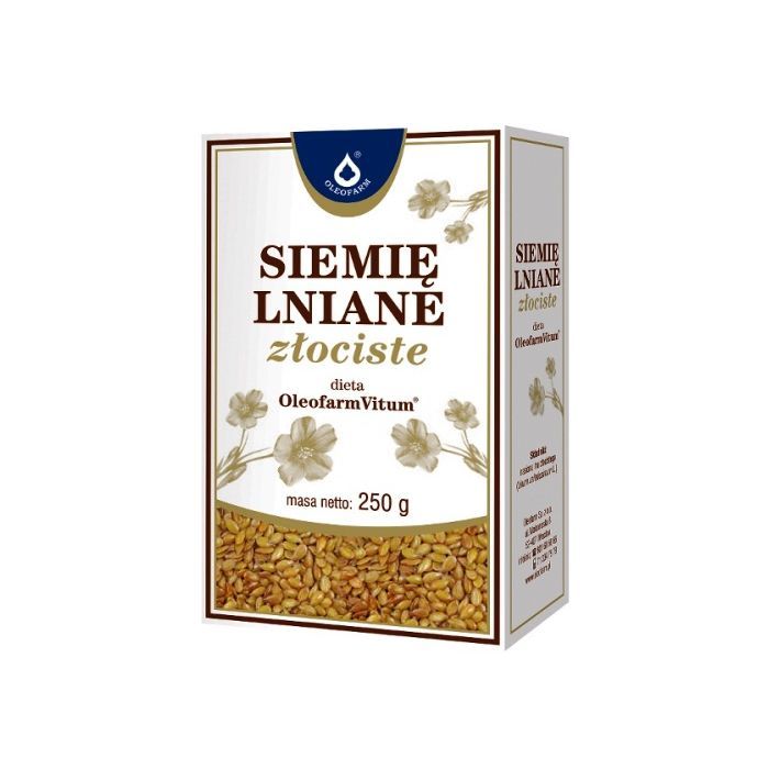 Oleofarm, LenVitol, siemię lniane, złociste, 250 g main product photo