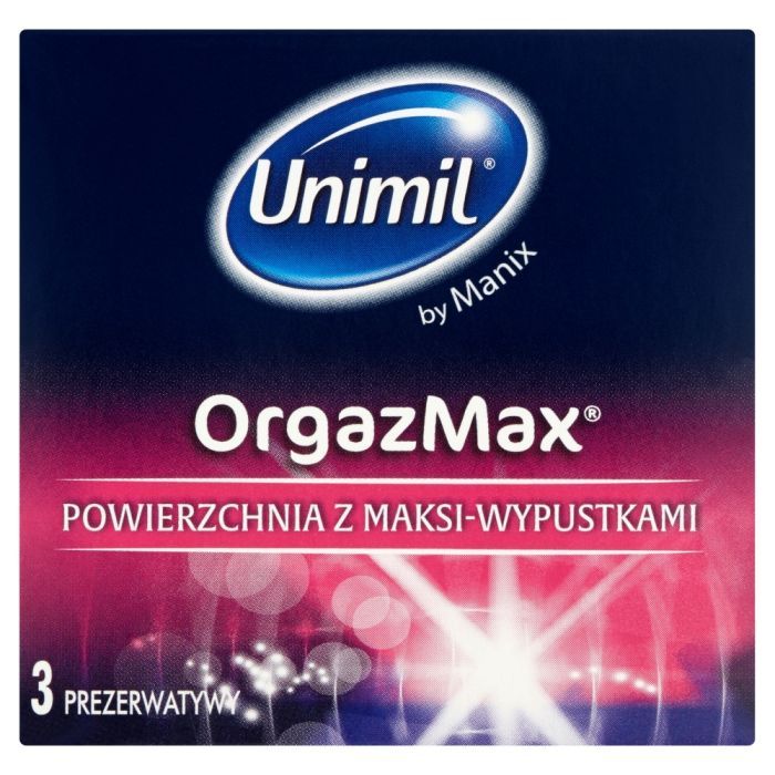 Unimil OrgazMax, prezer., lateks., 3 szt main product photo