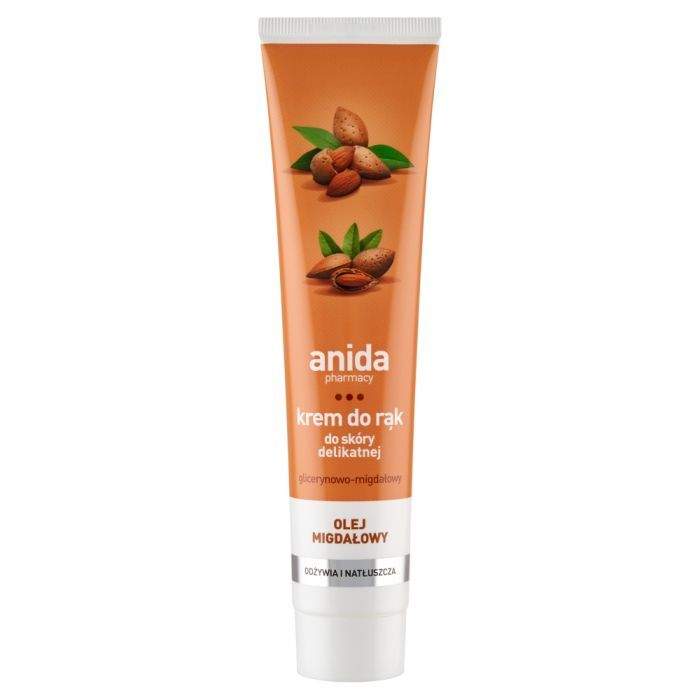 Anida, krem do rąk, glicerynowo-migdałowy, 125 ml main product photo
