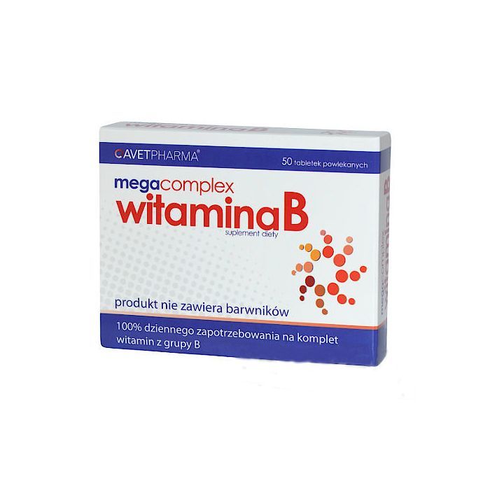 Mega Witamina B Complex, tabl., 50 szt main product photo