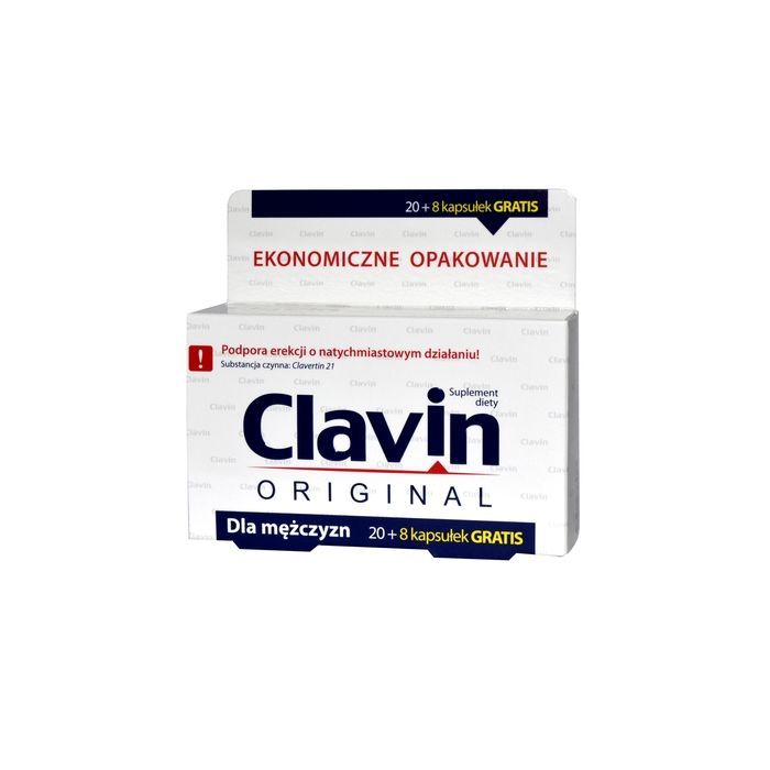 Clavin, kapsułki, 20 szt. + 8 szt. GRATIS main product photo