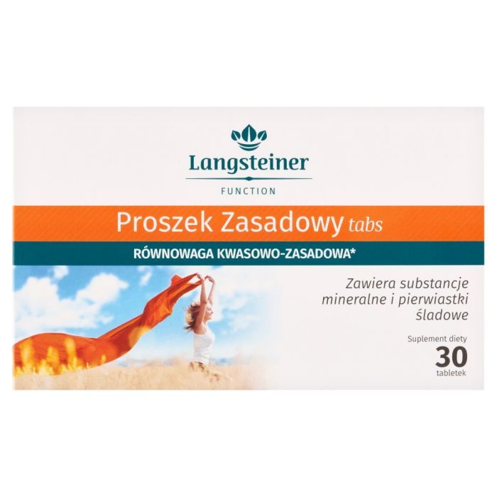 Proszek zasadowy tabs, tabletki, 30 szt. main product photo