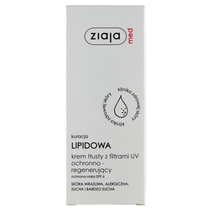 Ziaja Med Lipidowa Fizjoderm,krem,tlusty,z filtr. UV,50 ml main product photo