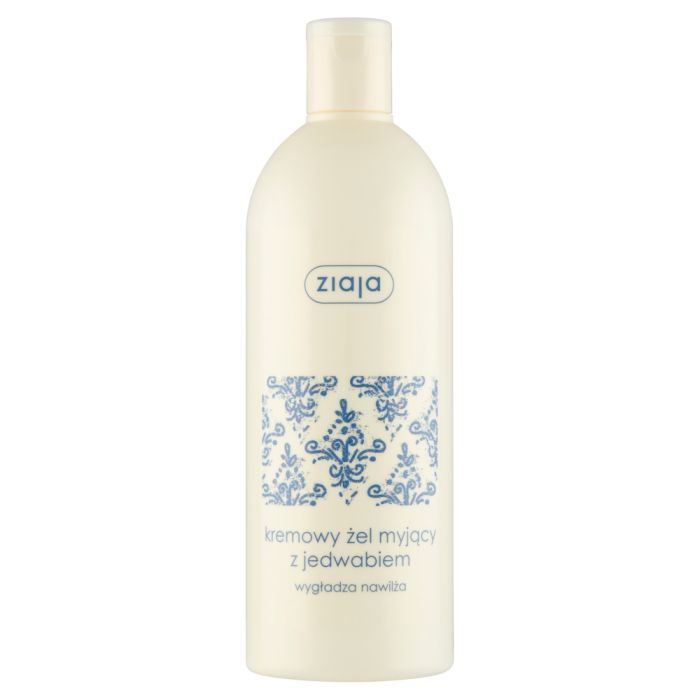 Ziaja, zel, myjacy, kremowy, z jedwabiem, 500 ml main product photo