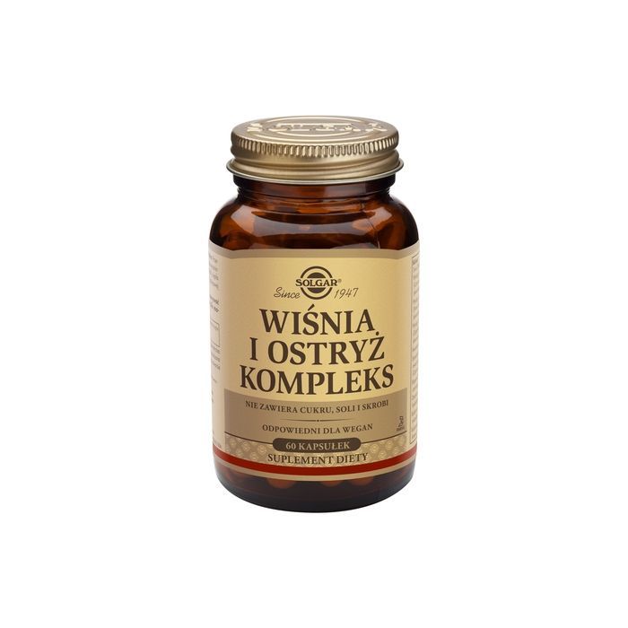 Solgar Kurkuma i Wisnia Kompleks, kaps., 60 szt main product photo