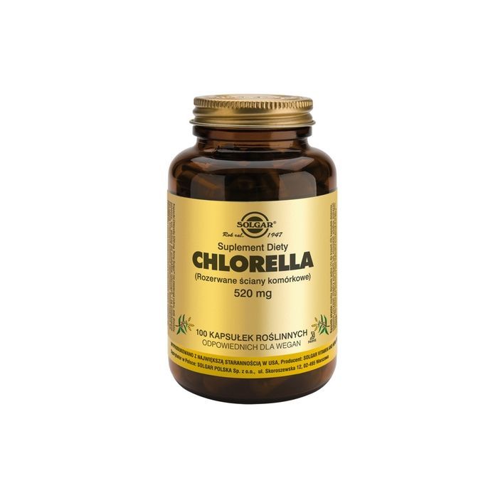 Solgar Chlorella, kaps., 100 szt main product photo