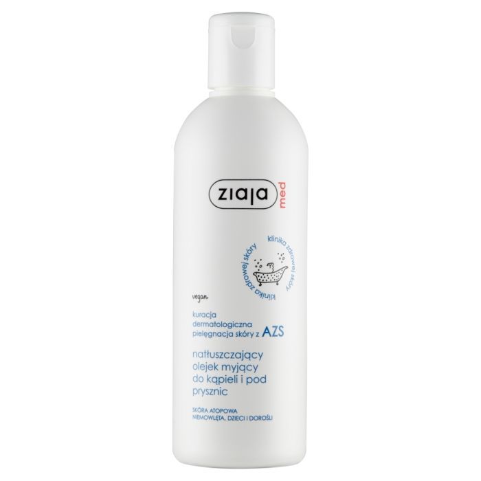 Ziaja Med Kuracja Dermatologiczna do skóry z AZS, olejek natłuszczająco-myjący, 270 ml main product photo