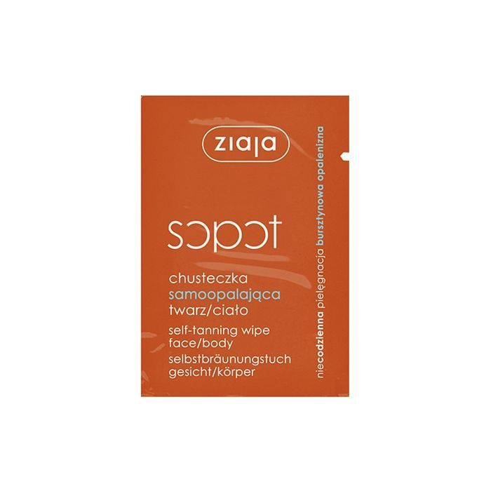Ziaja Sopot, chust.,samoopal.,twarz/cialo, 7 ml main product photo