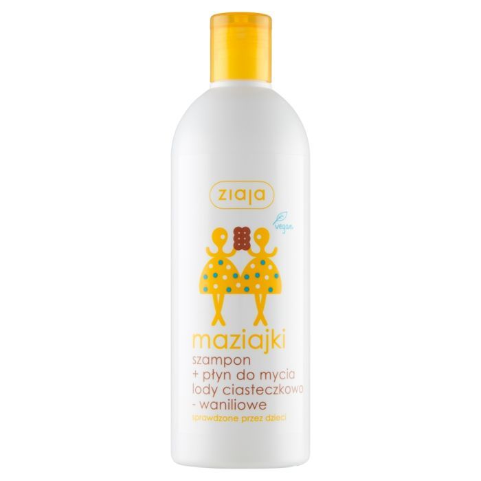 Ziaja Maziajki,szamp.+plyn,d/mycia,lody ciast-wanil., 400 ml main product photo