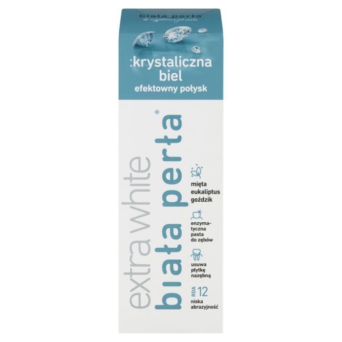 Biała Perła Plus Krystaliczna Biel, wybielająca pasta do zębów, 75 ml main product photo