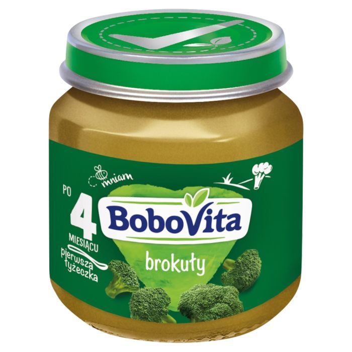 BoboVita, brokuły, 4 m+, 125 g main product photo