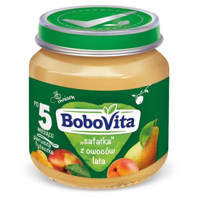 BoboVita, salatka z owocow lata, po 5 m-cu, 125 g main product photo
