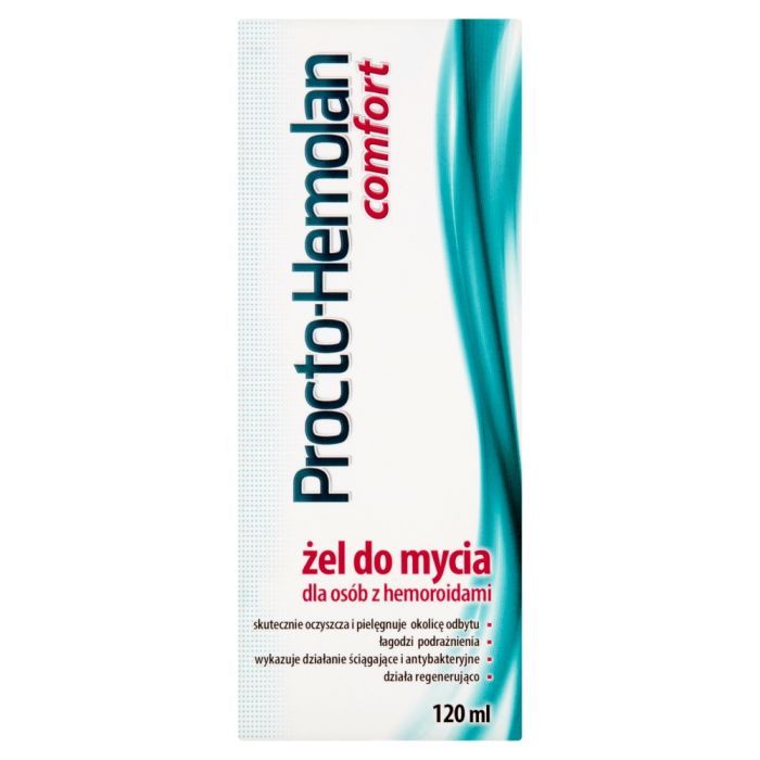 Procto-Hemolan Comfort, żel do mycia dla osób z hemoroidami, 120 ml main product photo