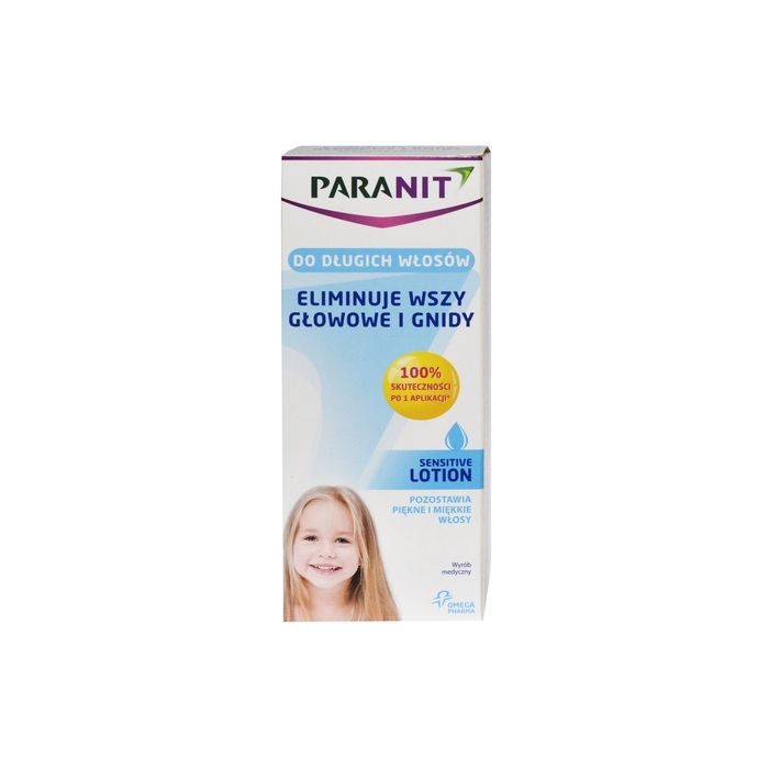Paranit Sensitive Lotion, płyn likwidujący wszy i gnidy, 150 ml main product photo