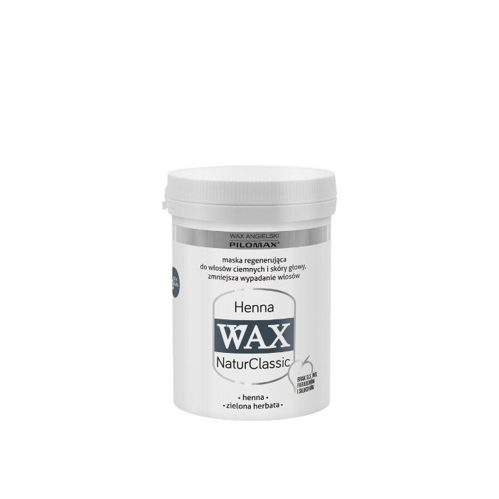 WAX ang PILOMAX NaturClassic Wax Henna, maska do włosów zniszczonych i ciemnych, 240 ml main product photo