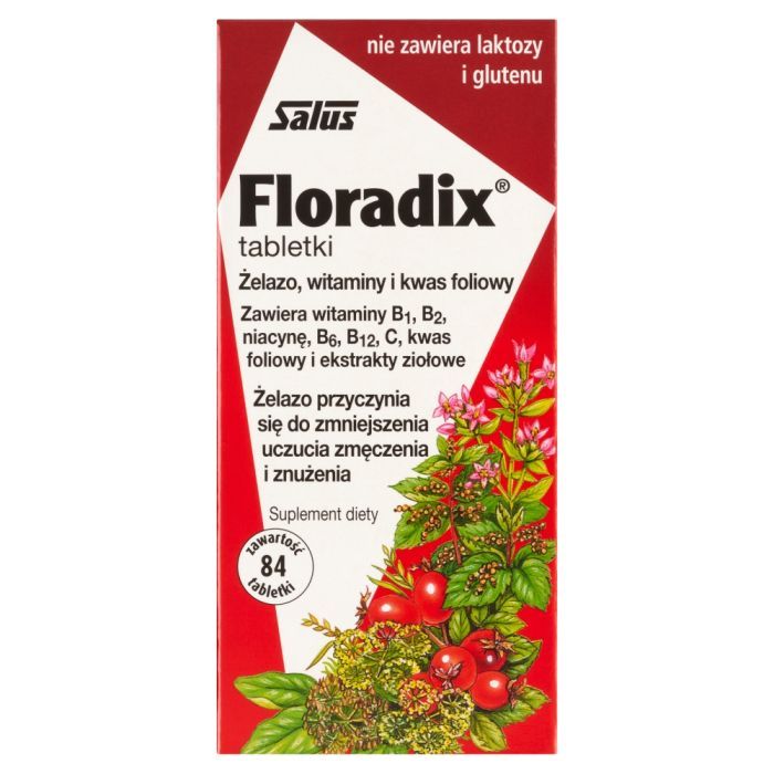 Floradix, tabletki, 84 szt. main product photo