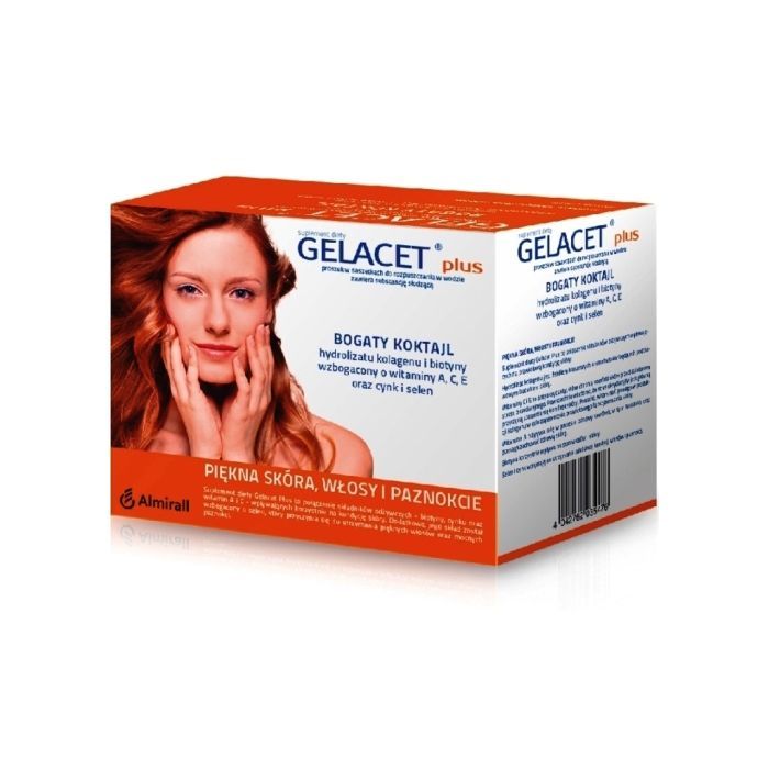 Gelacet Plus, proszek do rozpuszczania, saszetki, 21 szt. main product photo