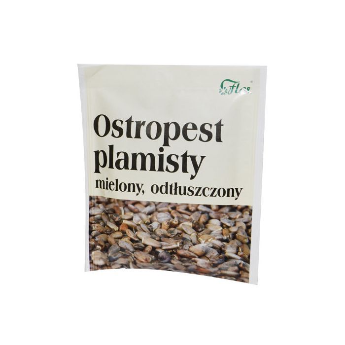 Owoc ostropestu plamistego, mielony, odtłuszczony, 100 g (Flos) main product photo
