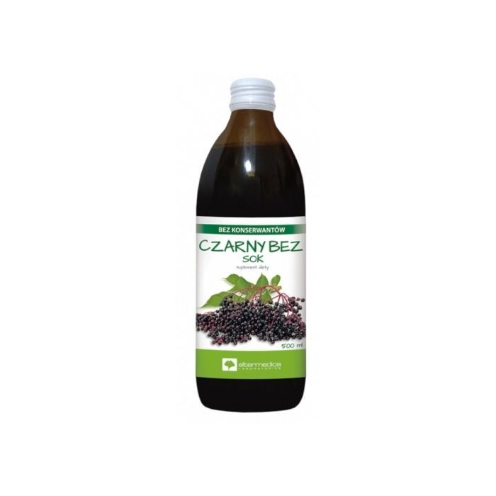 Czarny bez, sok, (Alter Medica), 500 ml main product photo