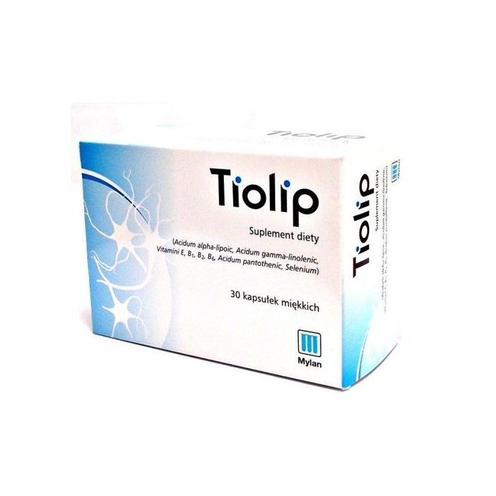 Tiolip, kapsułki miękkie, 30 szt. (EmergoPharm) main product photo