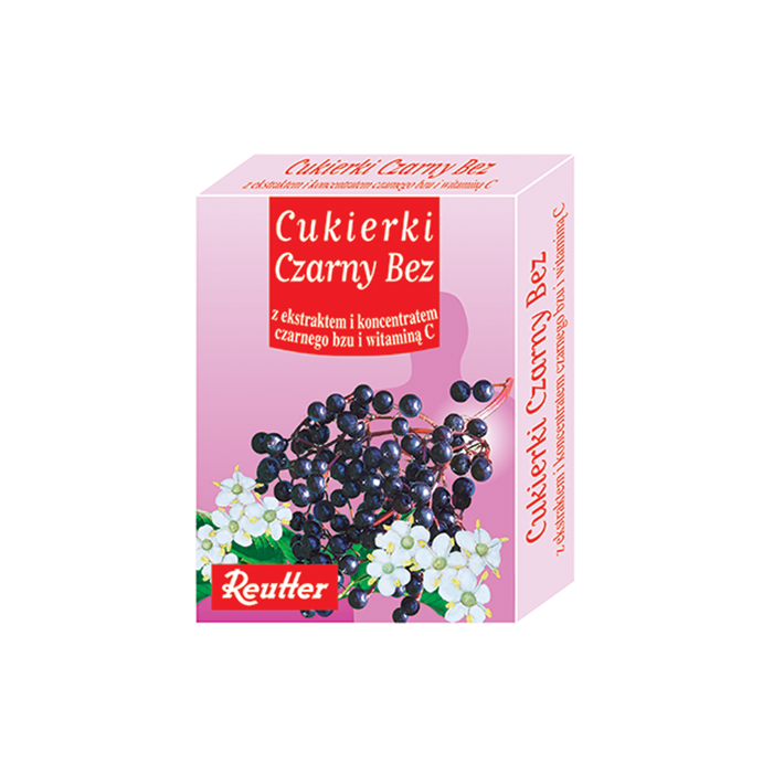 Cukierki, czarny bez, 50 g main product photo