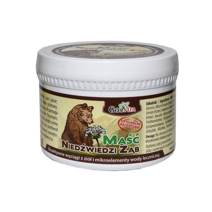 Gorvita, maść Niedźwiedzi Ząb, 200 ml main product photo