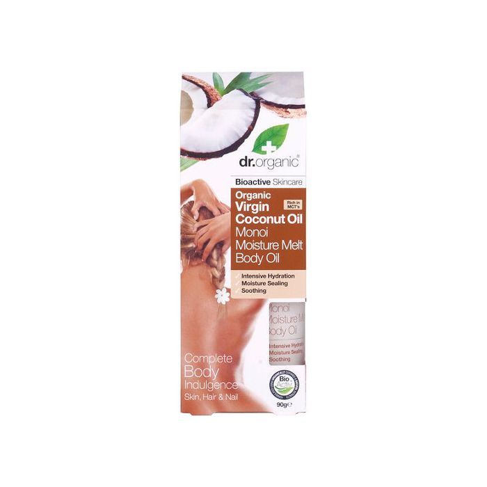 Dr Organic Virgin Coconut, olejek,do ciala,Monoi,nawilz.90 g main product photo